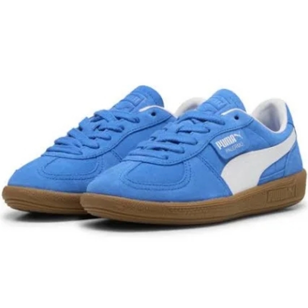 Puma Palermo Blue Sneakers Kids Size 2 Shoes